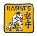 Ju-Sports Patch Karate in gelb