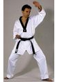 KWON Taekwondo Anzug Performer Stretch schw. Revers