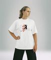 KWON T-Shirt weiß mit Druck Dragon Kung Fu
