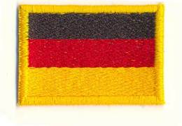Stickabzeichen Deutschland-Flagge