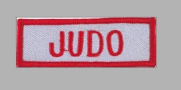 Stickabzeichen Judo