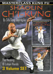 3 DVD Box Masterclass Kung Fu - Shaolin Ch'i-Kung