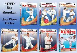 7 DVD Box Shotokan Karate Kihon, 26 Katas & Kumite