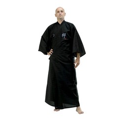 Japanischer Kimono Zen schwarz