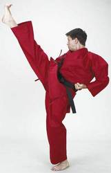 Karate Wettkampfanzug rot