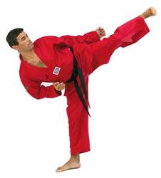 Taekwondoanzug rot