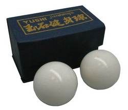 Qigongkugel weiß