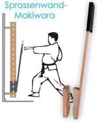Sprossenwand-Makiwara 30 mm