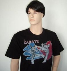 T-shirt mit KARATE-MOTIV Bedruckung