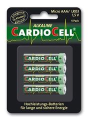 CARDIOCELL Batterie Micro AAA