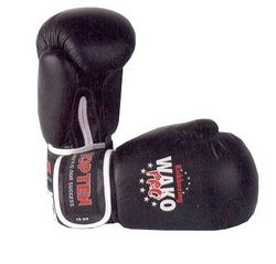 Boxhandschuhe WAKO Pro schwarz 10oz