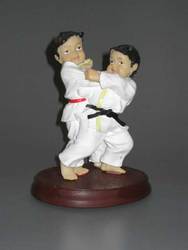 Judo-Figur Wurfansatz Seoi-nage