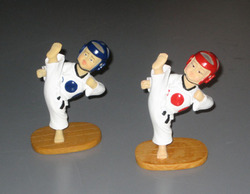 Taekwondo Figuren (Paar)