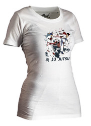 Lady Ju-Jutsu-Shirt Competition weiß