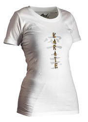 Lady Karate Shirt Classic weiß