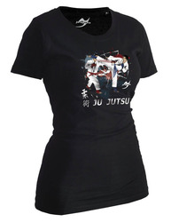 Lady Ju-Jutsu-Shirt Competition schwarz