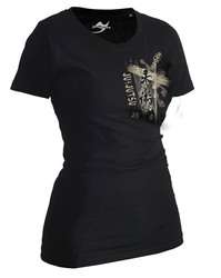 Lady Ju-Jutsu-Shirt Trace schwarz