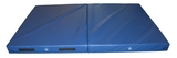 COMPACT Wurfmatte/-Faltmatte 244 x 150 cm, blau