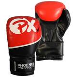 PX PRO FIGHT Boxhandschuhe PU schwarz-rot