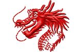 Stickmotiv Drachen / Dragons - EMB-15130