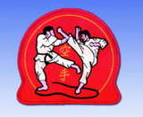 Stickabzeichen  Karate