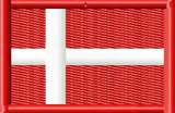 Stickabzeichen Dänemark