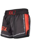 PX Thai Shorts Dynamic Mesh, schwarz-rot