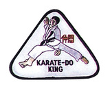 Stickabzeichen Karate-Do-King