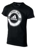 ADIDAS T-Shirt Combat Sport Judo schwarz-weiß