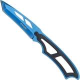 Tanto Neck Knife blau eloxiert