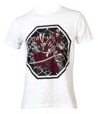 T-Shirt TopTen MMA Samurai, Weiß