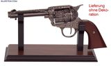 Pistolen- und Revolverständer aus Holz