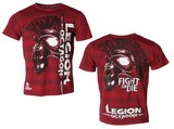 T-Shirt L.O. Fight or Die, rot