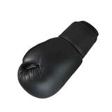 Leder-Boxhandschuh schwarz