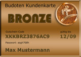 Kundenkarte Bronze 5% Rabatt