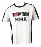 T-Shirt TopTen MMA It's in the cage, Weiß