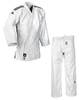 adidas champion 2 slim fit, white uniform judo judogi