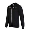 Sweat-Jacke schwarz-grau freizeitartikel trainingsanzuege freizeitanzuege jacken einzeljacken kleidung bekleidung trainingsanzug