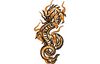 Embroidery dragon / Dragons 7 - EMB-NZ727 bestickung bestickungsservice textilbestickung stickservice individuelle motivbestickung kampfsport stickdesign stickmotiv divers asiatischer chinesischer drache drachen japanischer