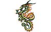 Embroidery dragon / Dragons 9 - EMB-NZ729 bestickung bestickungsservice textilbestickung stickservice individuelle motivbestickung kampfsport stickdesign stickmotiv divers asiatischer chinesischer drache drachen japanischer