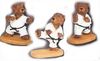 Figurenset Bären accessoires budo-flair geschenk puppen kunstharz figuren kaempfer+figuren kampfsportfigur divers statue statuette