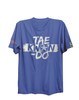 ITF T-Shirt TopTen Taekwondo, Blau accessoires t-shirt freizeitartikel kleidung bekleidung taekwondo tkd t-shirts tshirts tshirt freizeitbekleidung