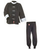 Kung Fu Suit Black / White, Cotton uniform kung+fu kung-fu tai+chi wushu