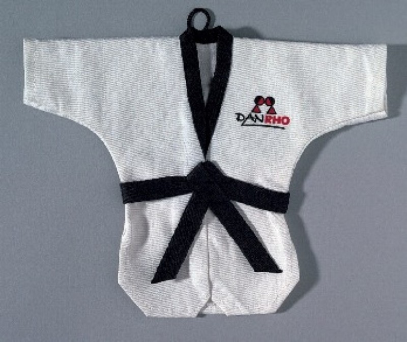 Doll-Jacket Taekwondo accessoires maskottchen tkd taekwondo minijacke mini-jacke minianzug mini-anzug doll-jacket tkd dobok kampfanzüge kampfanzug