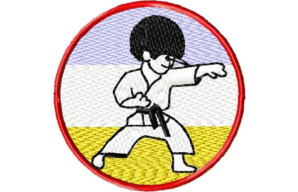 Stickmotiv Patch Karate Kid - EMB-9233