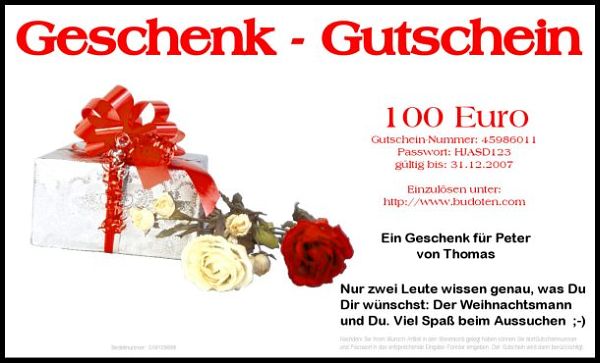 Letter and gift certificates geschenkgutscheine geschenkgutschein briefgutschein allgemein