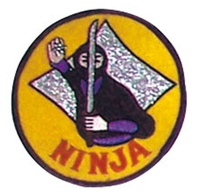 Stickabzeichen Ninja Semban