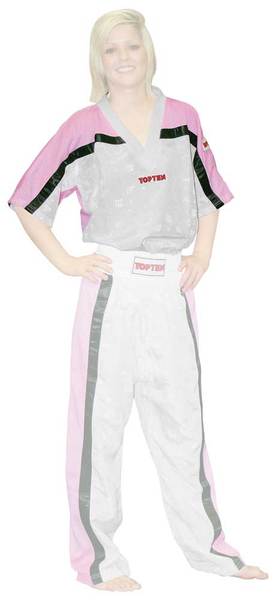 Kickboxjacke weiß-pink