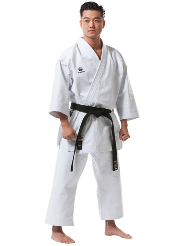 Senshi Japan Baumwolle Karate-anzug Kampfsport Kostüm Aikido Student Weiß Gi 