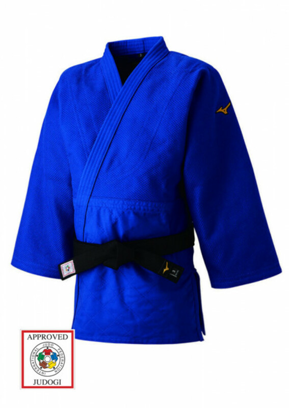 Judo Jacke, MizunoYusho, Made in Japan, IJF, 750g blau
